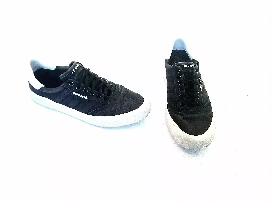 Adidas Mens 3MC Vulc B22703 Black Casual Shoes Sneakers Size 7
