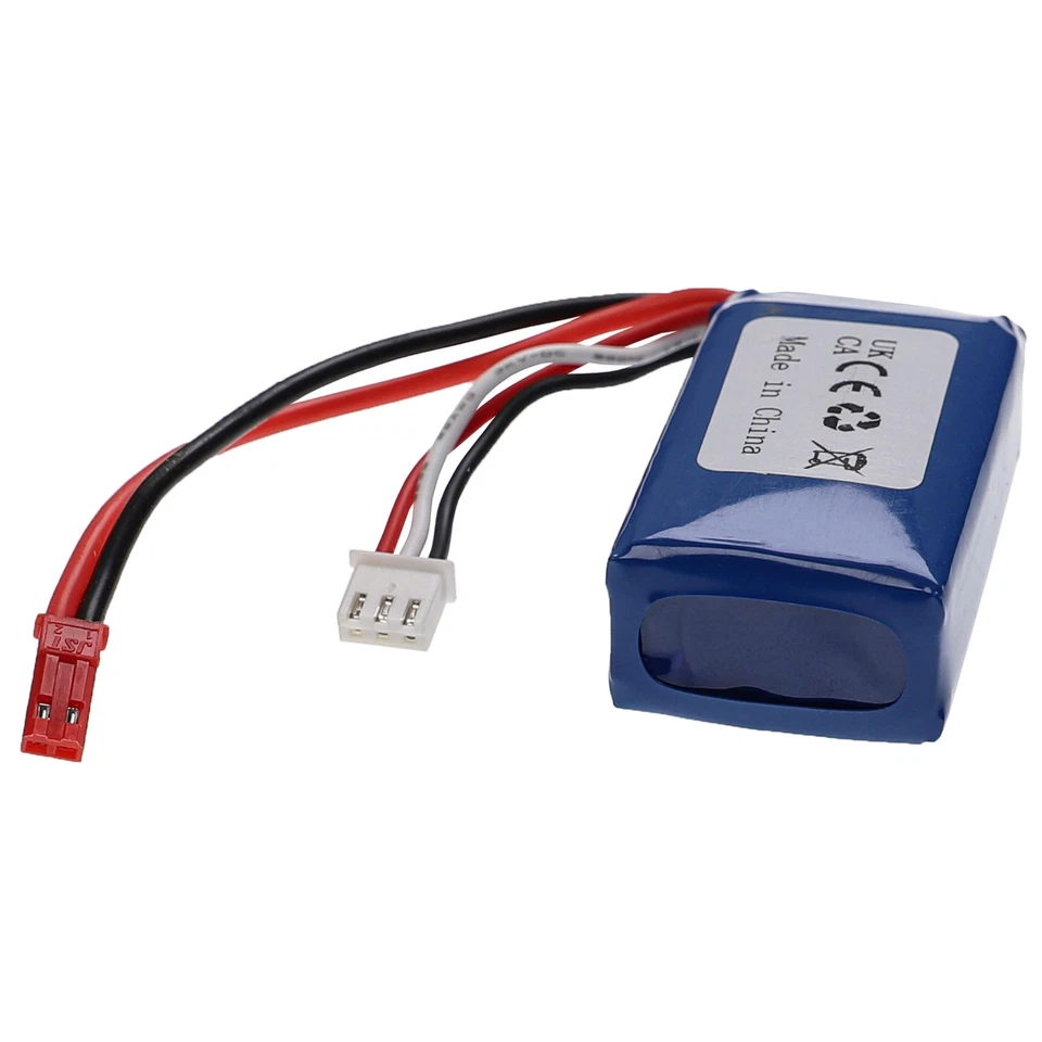 RC Akku Modellbau BEC 1100mAh 7,4V - Bild 3 von 3