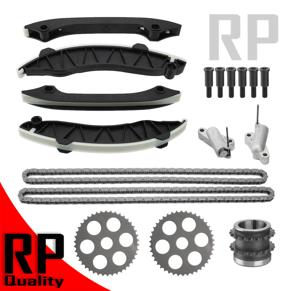 Engine Timing Chain Kit For Maserati Quattroporte Levante Ghibli DOHC V6 3.0L