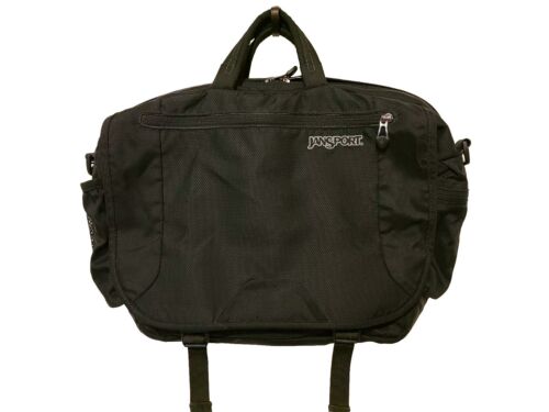 Jansport Laptop Messenger Bag 17×13" Black *No St… - image 1