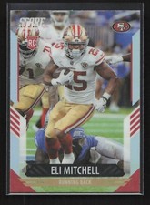 2021 Panini Chronicles Score Update Rookies Silver Prizm Eli Mitchell RC #420