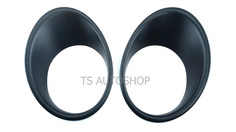 CUBIERTA DE LÁMPARA DE CABEZA NEGRA MATE PARA NISSAN JUKE 4 PUERTAS HATCHBACK 2011-2014 Foto 2 de 4