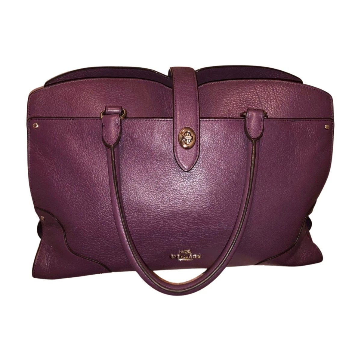 Coach Satchel/Top Handle Bag Purple Bags & Handbags for Women for