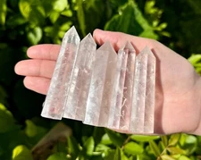 Natural Polished Crystal Obelisks / Towers - Choose Gemstone (Healing Crystals)
