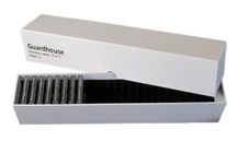 One Guardhouse Single Row Coin Storage Box for 25 Tetra Snaplock 2x2" Holders