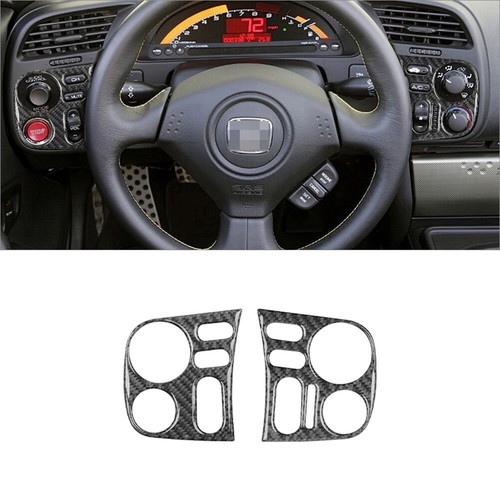24Pcs Carbon Fiber Full Interior Kit Cover Trim Sticker For 200409