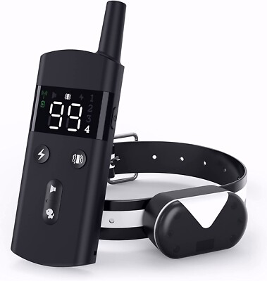 Dog Shock Collar Electric Dog Training Collar with Remote 2600FT,  Rechargeable