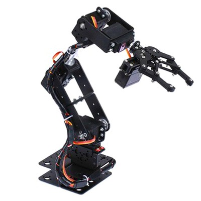 6DOF Mechanical Arm Robot Clamp Kit Industrial Manipulator Parts Upgrade