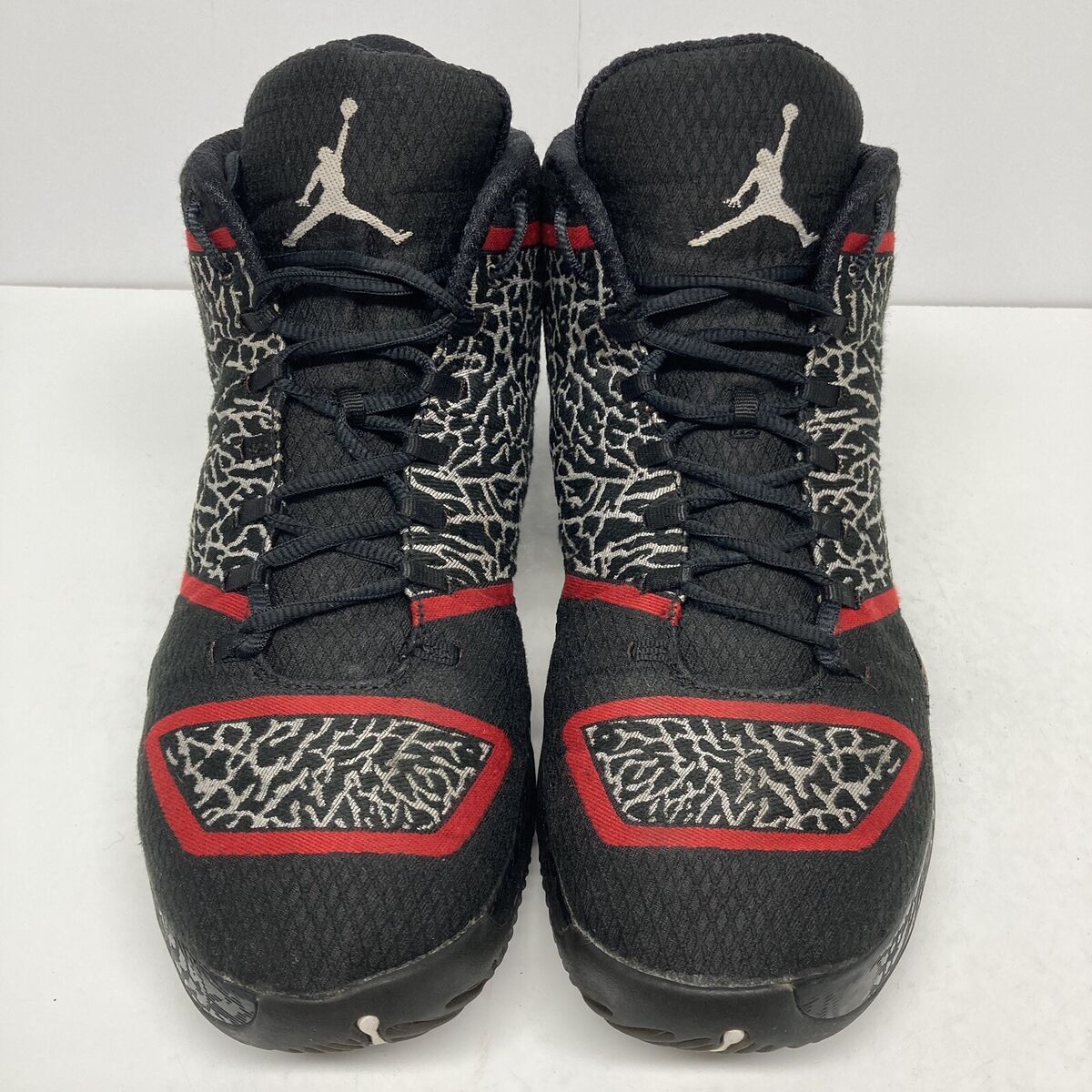 Nike Air Jordan 29 'Black Gym Red' Basketball Shoes Rare Nike Air Jordan 29 'Black Gym Red' Basketball Shoes Rare