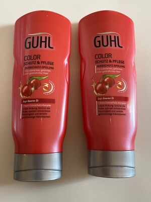 Guhl Farbschutz- und Pflegespülung mit Goji-Beerenöl 2 x 200 ml Flaschen