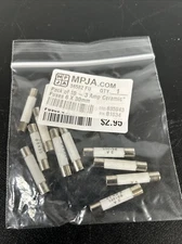 QTY 10 FUSE 3-AMP Ceramic Fuses  6 X 30MM 