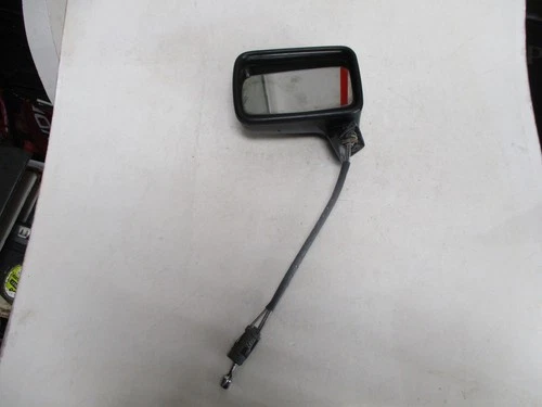 USED Side View Mirror DRIVERS  Side UNKNOWN BRAND-CABLE WORKS TO ADJUST MIRROR