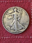 1947-D Walking Liberty Half Dollar - EXTRA Nice 90% Silver GOOD DETAILS