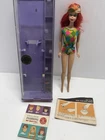 *VINTAGE 1958 TNT Barbie Doll Red Hair Japan Bend Leg Color Magic Mattel Case