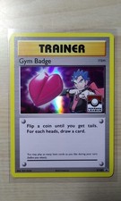 Pokemon Card XY Evolutions Promo XY207 Gym Badge Koga Holo League Promo Black NM on eBay