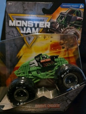 Spin Master 2025 Monster Jam Truck Grave Digger Chase Trainer Trucks Series 44
