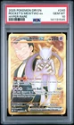 2025 POKEMON DRI EN-DESTINED RIVALS HYPER RARE TEAM ROCKET'S MEWTWO EX PSA 10