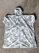 Serephine Maternity Waterproof Rain Coat Size Small Medium Camo White Hooded