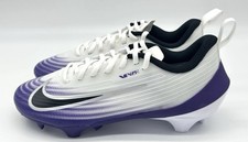 Nike Vapor Speed 3 White Court Purple Football Cleat HM8849-101 Men's Size 7.5