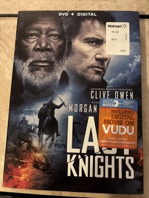 Last Knights DVD + Digital Morgan Freeman Clive Owen Like New Free Shipping