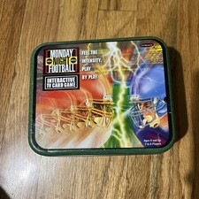 Vintage 1998 Mattel ABC Monday Night Football  Interactive TV Card Game - New