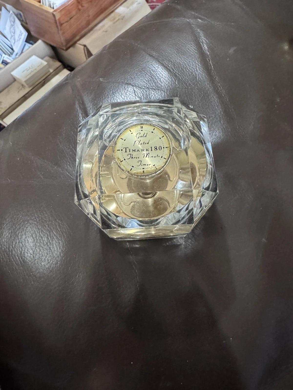 Timark 180 Gold Plated Timer 3 Minutes