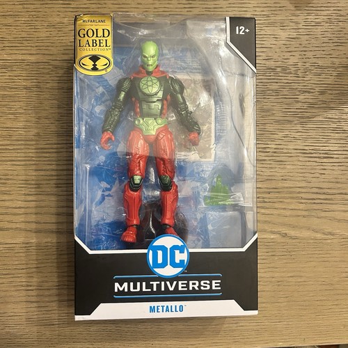 MIB DC Multiverse Mcfarlane Gold Label Metallo Figur - Bild 2 von 6