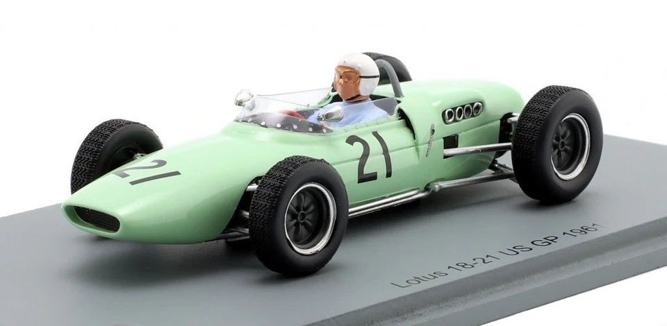 Spark S7449 Lotus 18-21 #21 11th US GP 1961 - Olivier Gendebien 1/43 Scale - Image 3 of 4