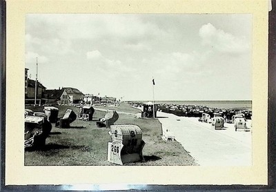 38145685 - 2190 Duhnen Foto montiert auf Karton Gruenstrand Fotograf Otto