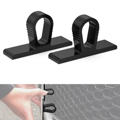 Nummernschildklammern Halter für Audi Wabengrill - Flexibles Push & Lock Design