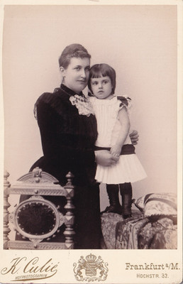 KAB - Mutter mit Kind - Frankfurt Main 1893