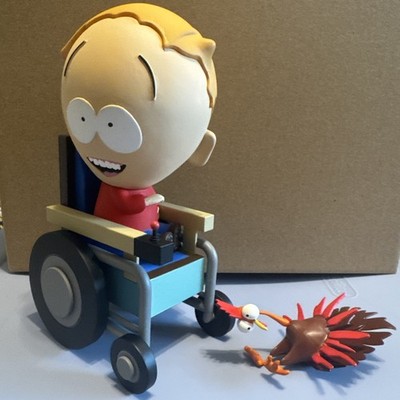 Mirage South Park Action Figure Series 2 Timmy in Wheelchair, 2004 Turkey