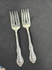 SET/2 INTERNATIONAL "JOAN OF ARC" STERLING SILVER Forks 74.5 Grams