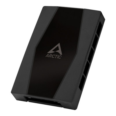 ARCTIC Case Fan Hub 10fold PWM Fan Distributor with SATA Power Black PC B-Stock