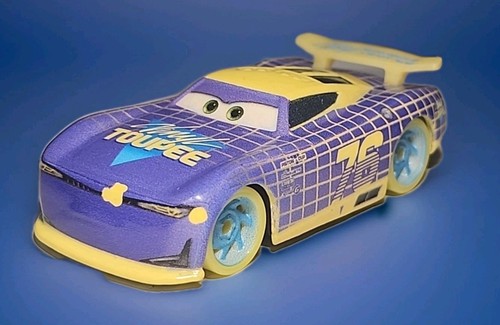 DISNEY PIXAR CARS GLOW RACERS WILL RUSCH VINYL TOUPEE 2024 LOOSE