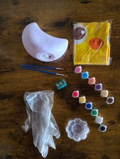 set of 3 moon light lamp craft painting kit