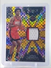 AMEN THOMPSON 2023-24 SELECT SPARKS ROOKIE PATCH GOLD PRIZM RC /10 Q0986