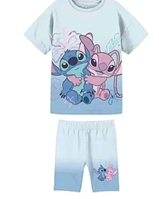 Corto Stitch-Angel Colección Disney 2 piezas. Set Niños Talla 5-6 - Imagen 1 de 4