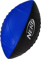 Nerf Pro Grip Football, Blue, Classic Foam Ball, Easy to Catch & Throw, Blue 