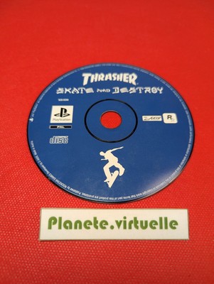Boîte Jeu PS1 Trasher Skate And Destroy - Bon état - Pour Collectionneurs PlayStation 1
