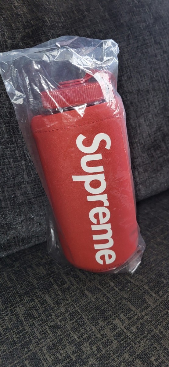 Genuine Supreme / Nalgene 32 oz. Red Hydration Water Bottle Brand