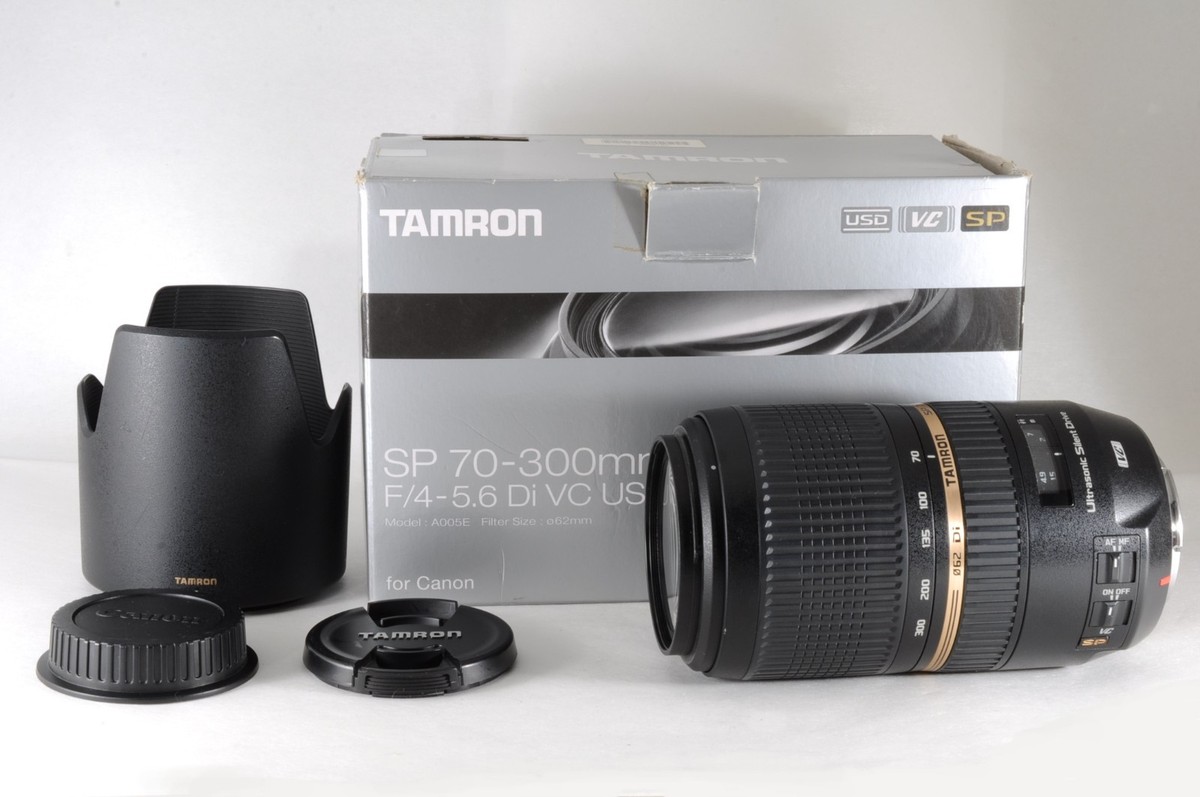 レンズ(ズーム) TAMRON SP 70-300mm 4-5.6 Di VC USD Canon Amazon.com : Tamron SP 70-300mm F/4-5.6 Di VC USD for Nikon