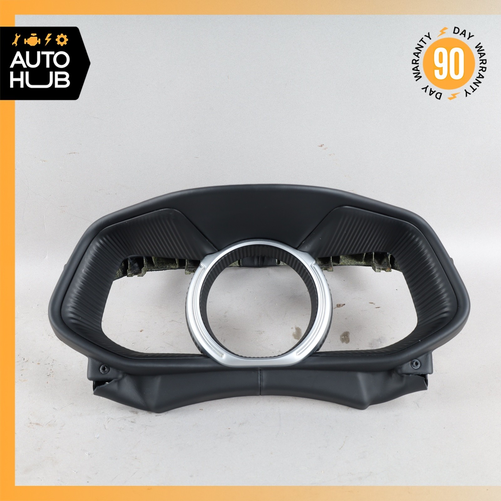 17-23 Aston Martin DB11 Instrument Cluster Speedometer Trim Cover Black OEM