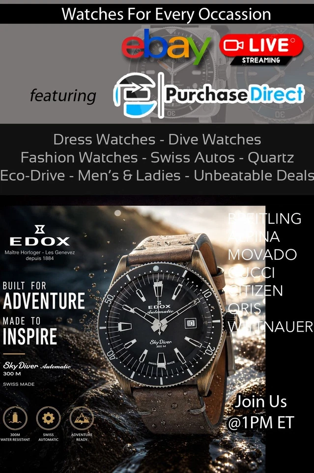 @1pmET Amazing Watch Deals - Fast Shipping - Deals and Surprises (S4E17)