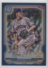 2020 Topps Gypsy Queen Box Topper Chrome Indigo Refractor /150 Zack Greinke 0t2