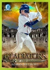 2024 Bowman Chrome Roman Anthony Gladiators of the Diamond Gold Ref /50 Red Sox