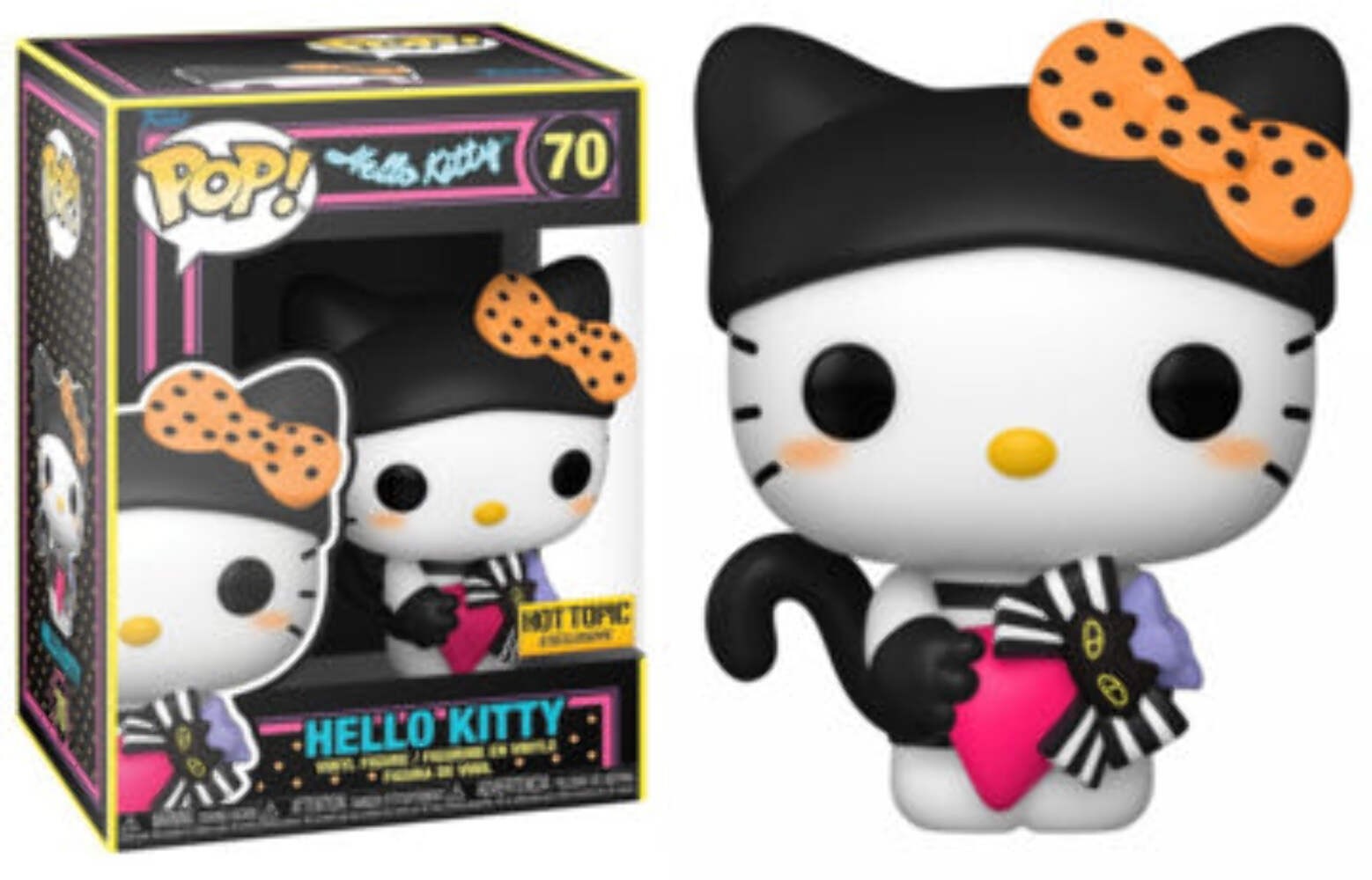 Funko POP! Hello Kitty [Black Light] (Hot Topic) #70