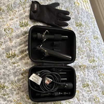 Parwin Pro Beauty 7-in-1 Curling Wand Set Tourmaline Diamond Interchangeable.
