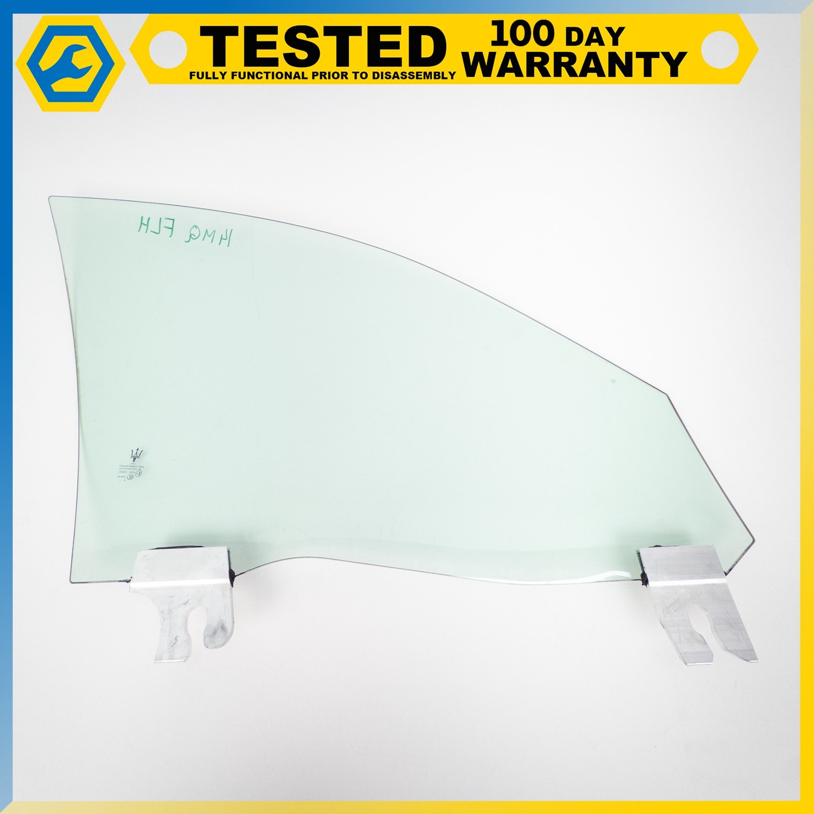 14-19 MASERATI QUATTROPORTE GHIBLI FRONT LEFT DRIVER SIDE DOOR WINDOW GLASS OEM