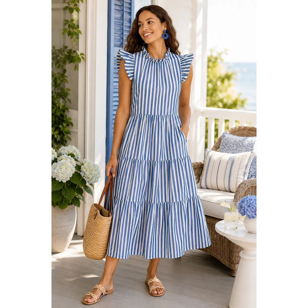 J.CREW Striped Dresses for Women for sale | eBay